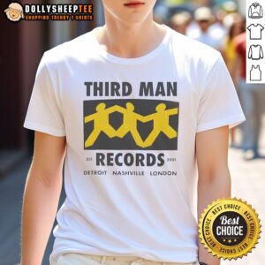 Awesome Third Man Records Detroit Nashville London Est 2001 T-Shirt