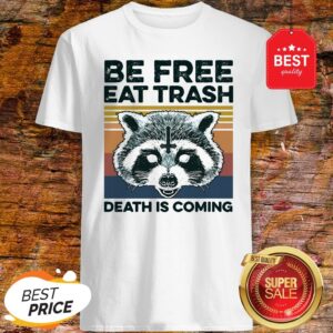 Raccoon Be Free Eat Trash Death Is Coming Shirt