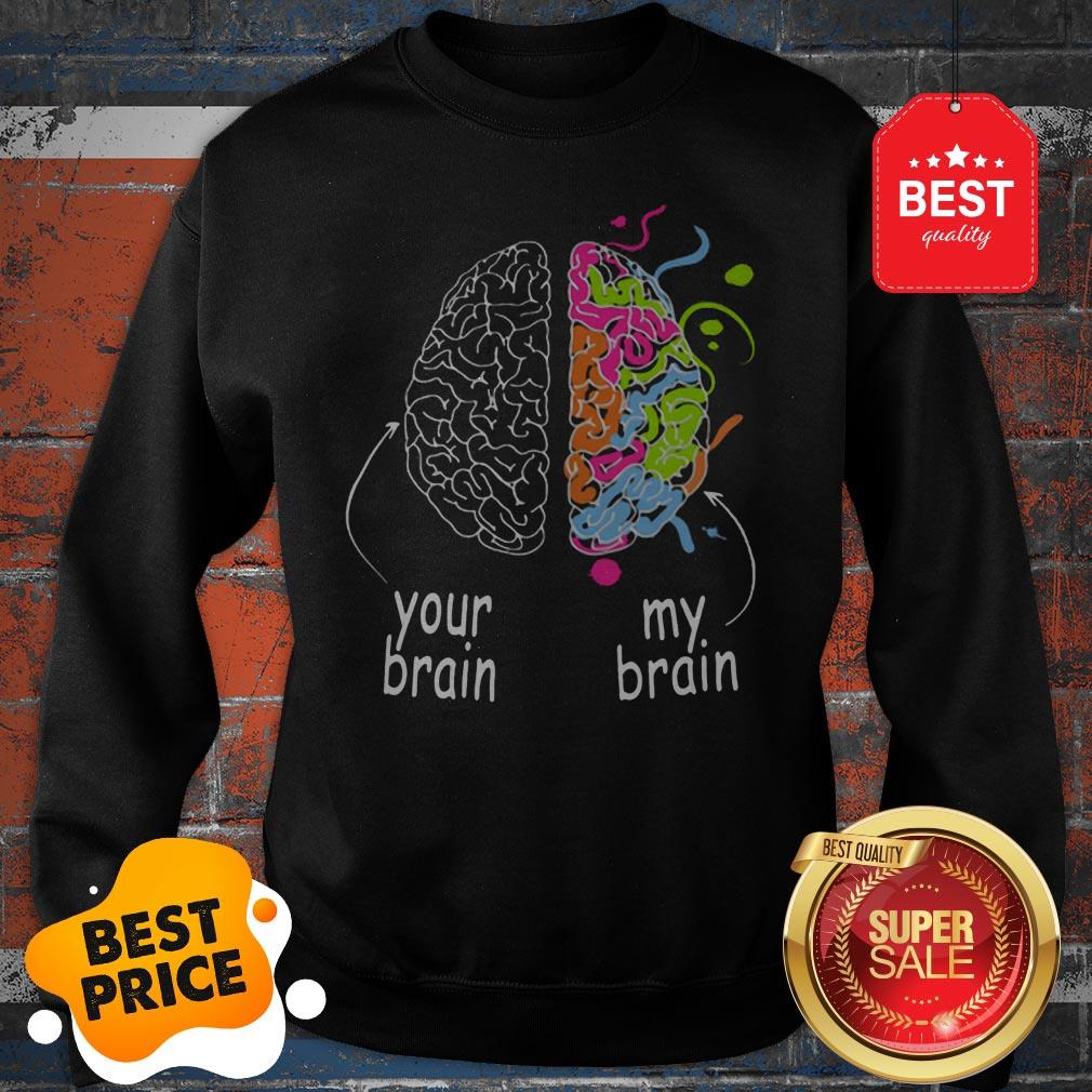 Nice Neurodiversity Brain Dyslexia ADHD Autism Epilepsy Shirt - Image 4