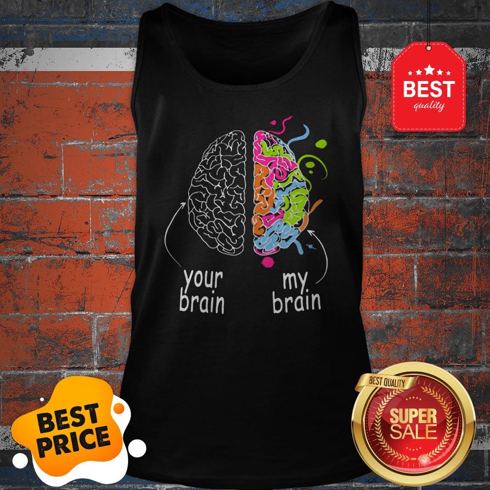 Nice Neurodiversity Brain Dyslexia ADHD Autism Epilepsy Shirt - Image 3