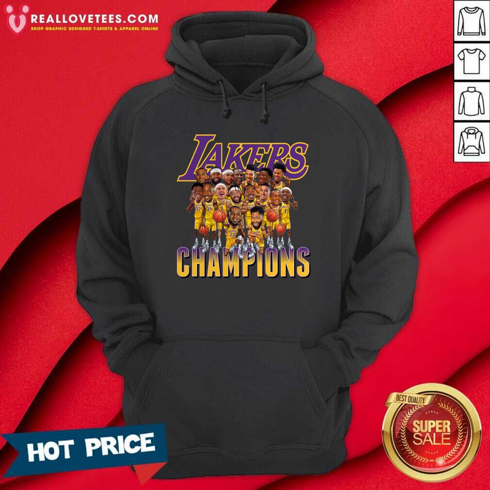 Super Nice Los Angeles Lakers Team Champions 2020 Shirt - Image 4