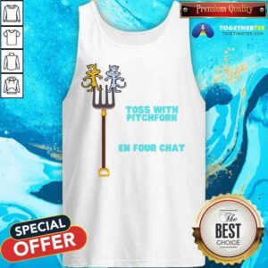 Alternative view of Toss With Pitchfork En Four Chat Shirt