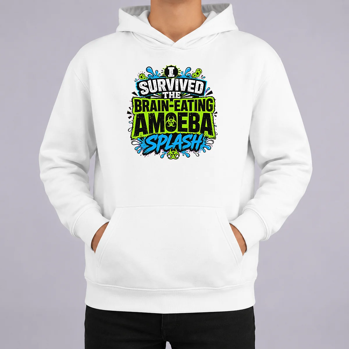 Good Brain Eating Amoeba Survival Typography Shirt - Image 5