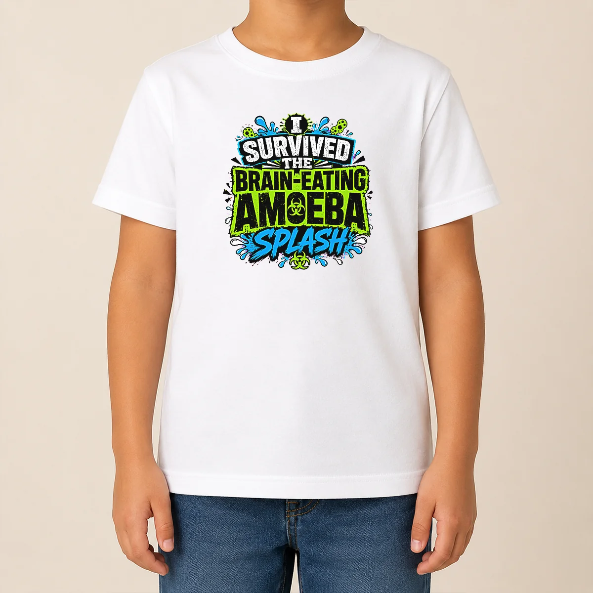 Good Brain Eating Amoeba Survival Typography Shirt - Image 9