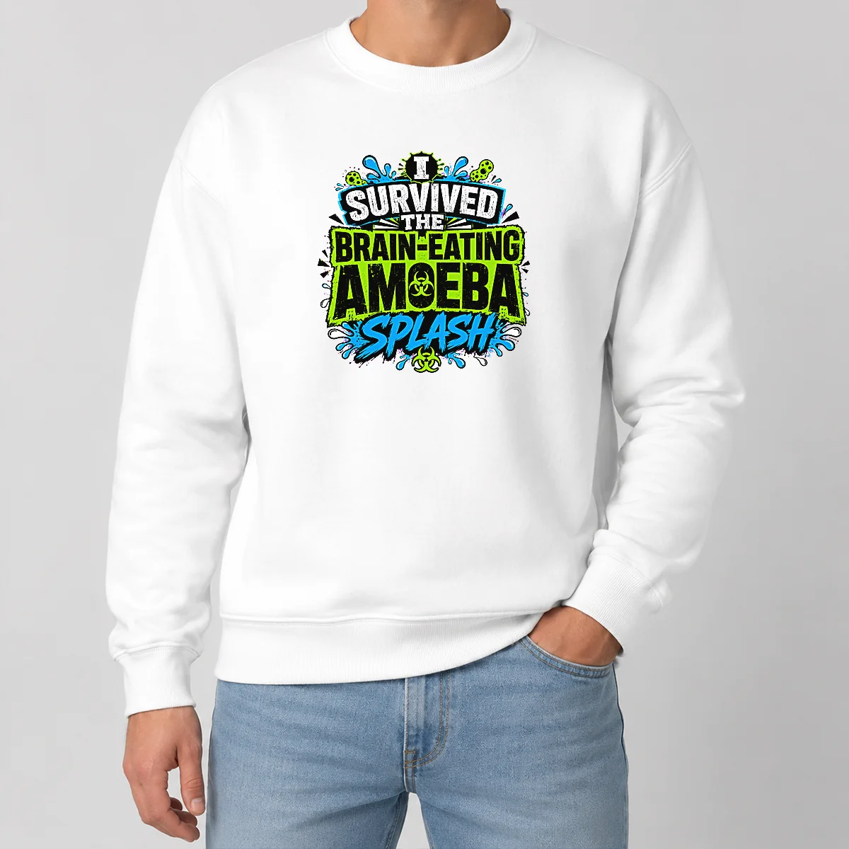 Good Brain Eating Amoeba Survival Typography Shirt - Image 7