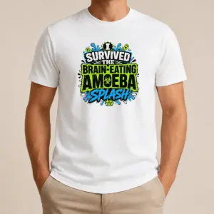 Good Brain Eating Amoeba Survival Typography Shirt