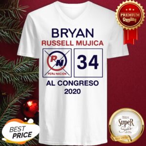 Alternative view of Official Hot Bryan Russell Mujica Al Congreso 2020 Shirt