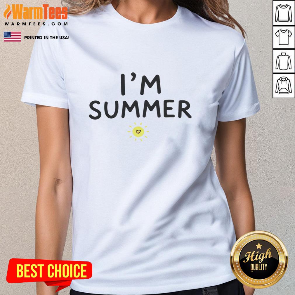 Nice I'm Summer Sun Graphic T-Shirt - Image 3