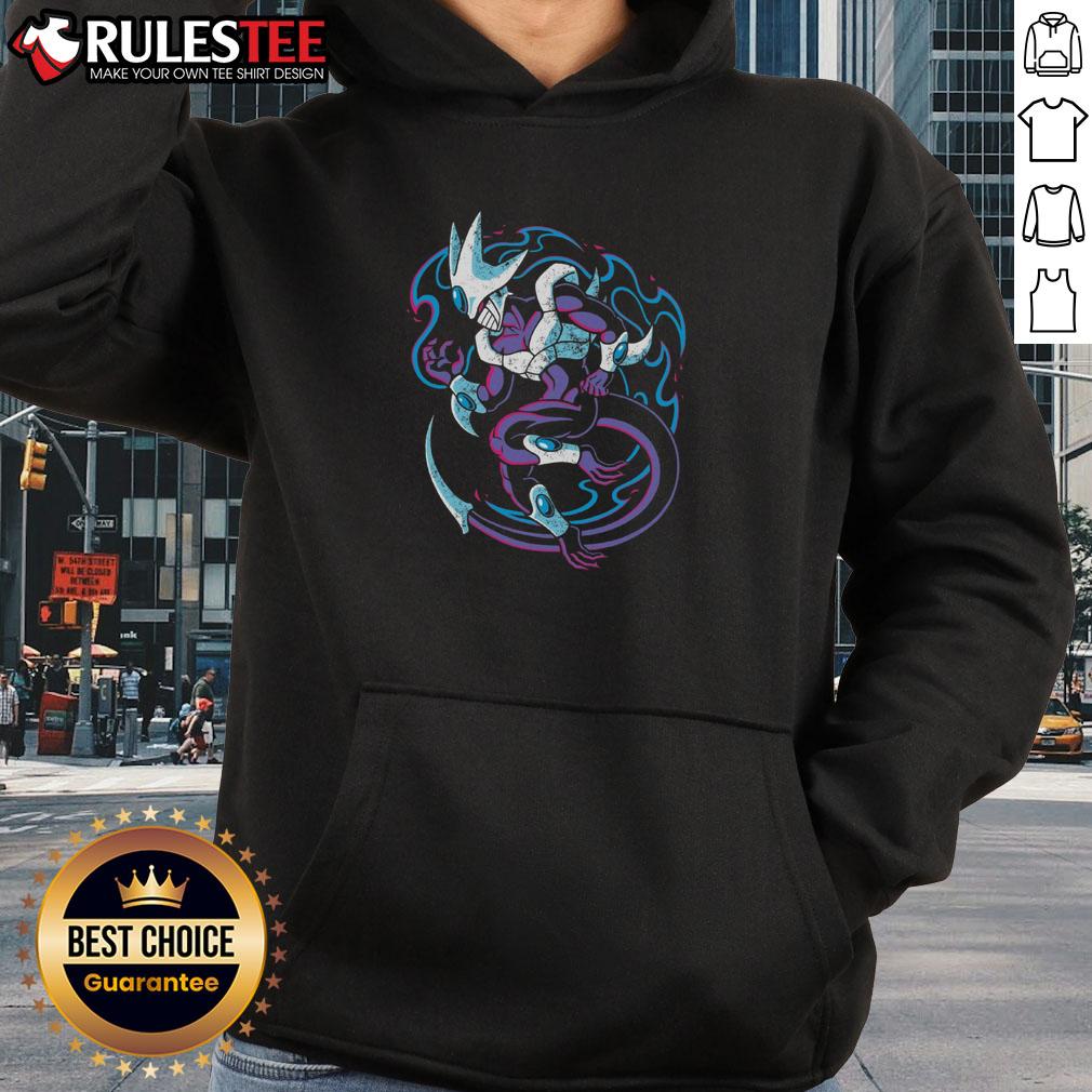 Awesome Dragon Ball Cooler Final Form Anime Villain Dark Aura Retro Style T-Shirt - Image 2