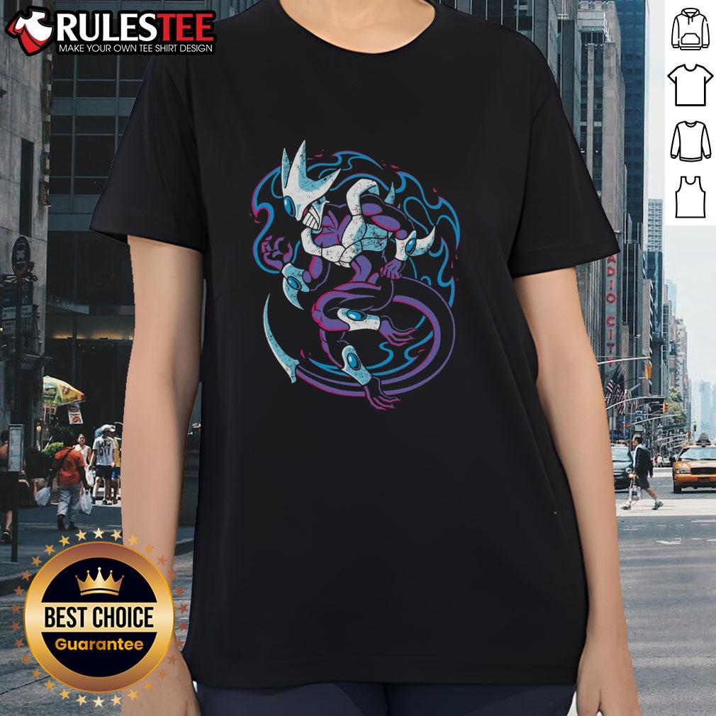 Awesome Dragon Ball Cooler Final Form Anime Villain Dark Aura Retro Style T-Shirt - Image 3