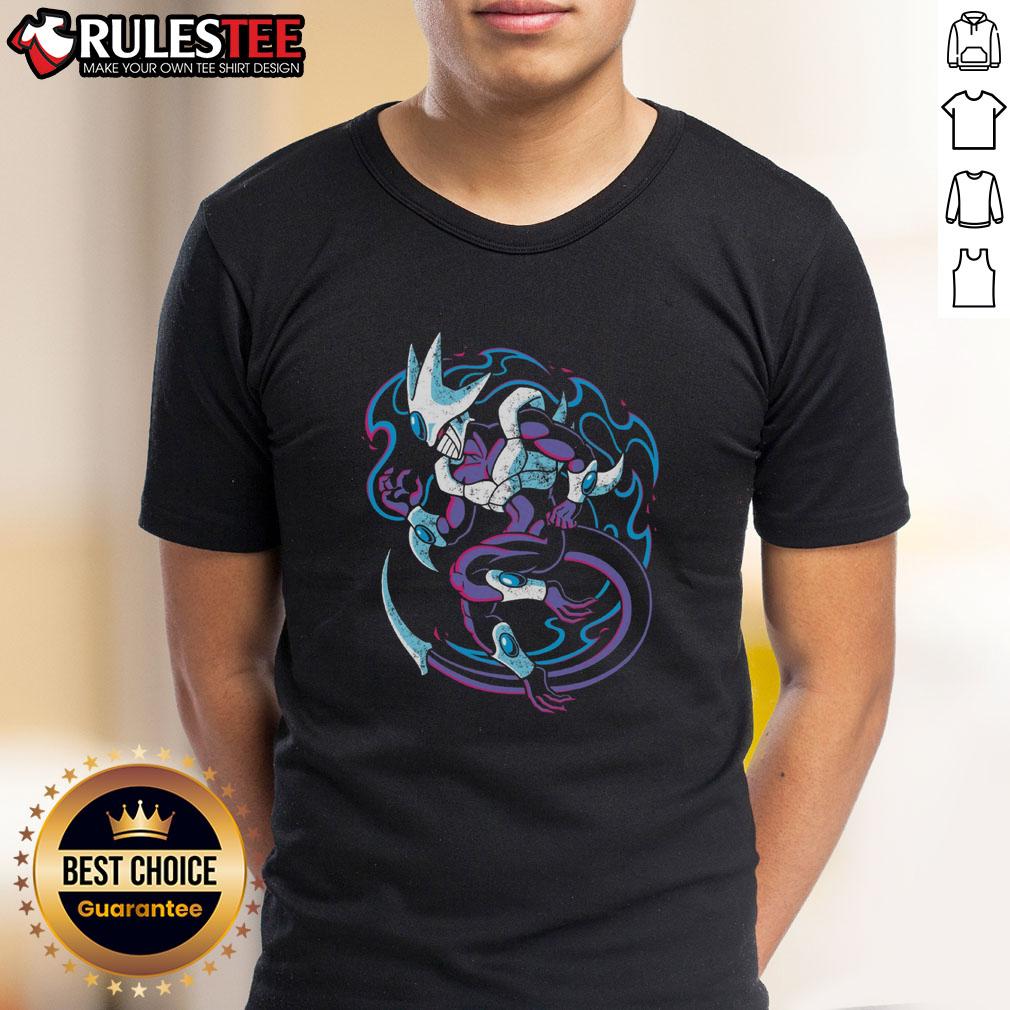 Awesome Dragon Ball Cooler Final Form Anime Villain Dark Aura Retro Style T-Shirt