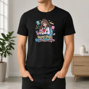 Hot Pretty Back To School Anime Squad Goals Shirt