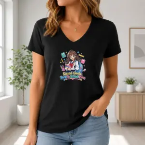Alternative view of Hot Pretty Back To School Anime Squad Goals Shirt