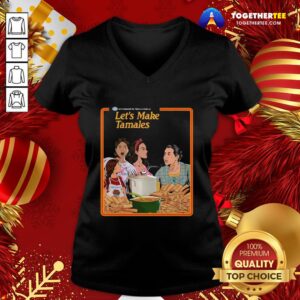Alternative view of Happy Let’s Make Tamales OG Tamale Boss Shirt