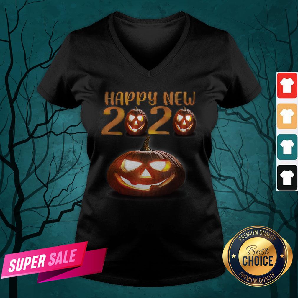 Happy New Halloween Pumpkins 2020 Shirt - Image 4