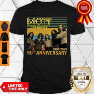 Nice Mott The Hoople 1970-2020 50th Anniversary Shirt