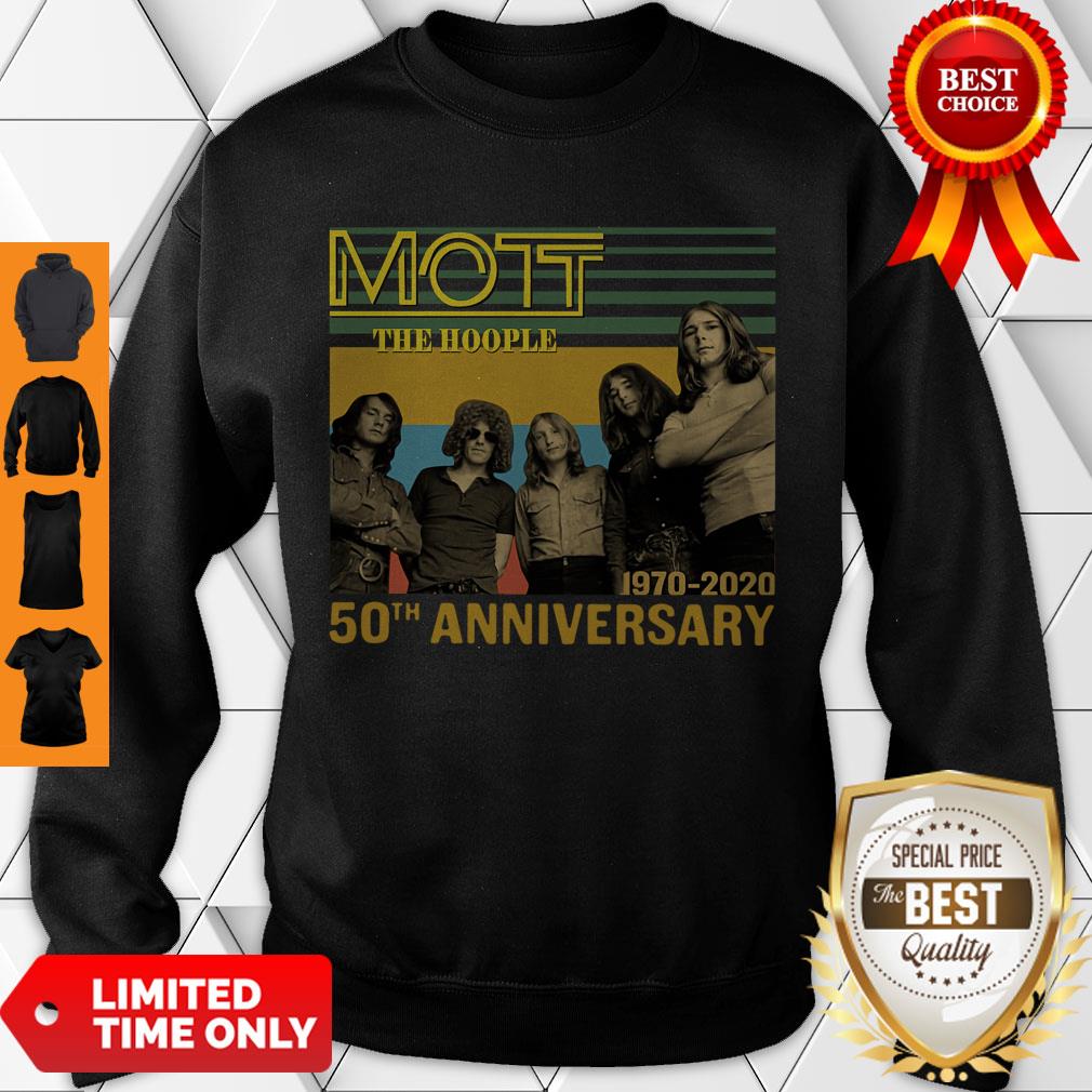 Nice Mott The Hoople 1970-2020 50th Anniversary Shirt - Image 3