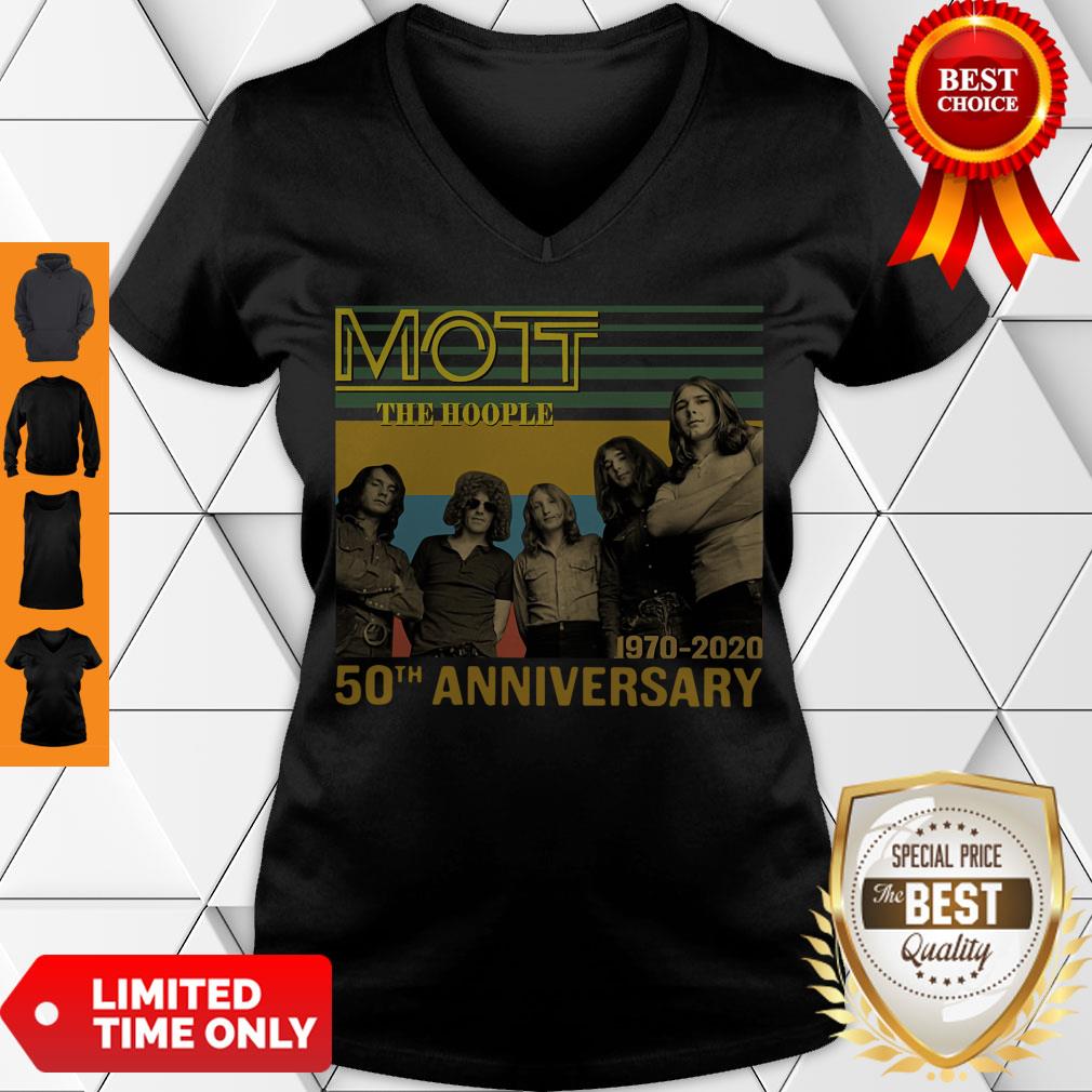 Nice Mott The Hoople 1970-2020 50th Anniversary Shirt - Image 4