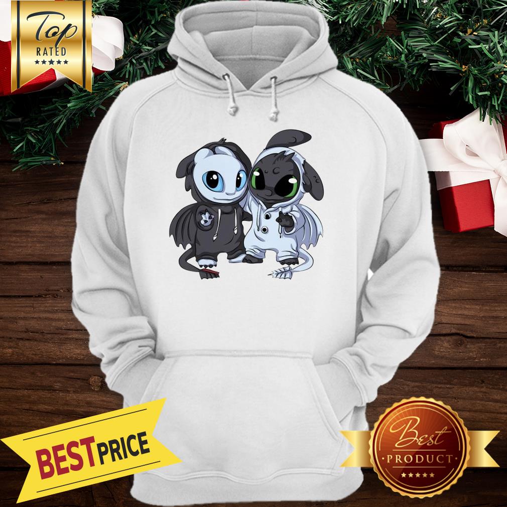 Night Fury And Light Fury Christmas Shirt - Image 5