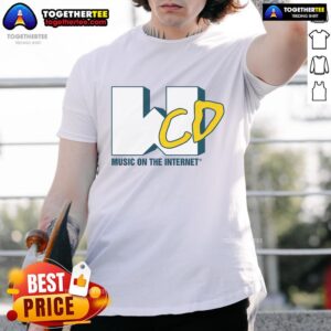 Top What CD Music On The Internet Logo T-Shirt
