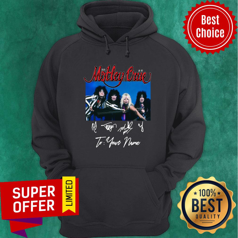 Tour 2020 2021 Motley Crue To Your Name Signatures Shirt - Image 5