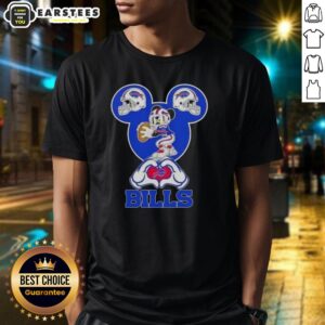 Good Mickey Hands Heart Love Cincinnati Bengals Football T-Shirt