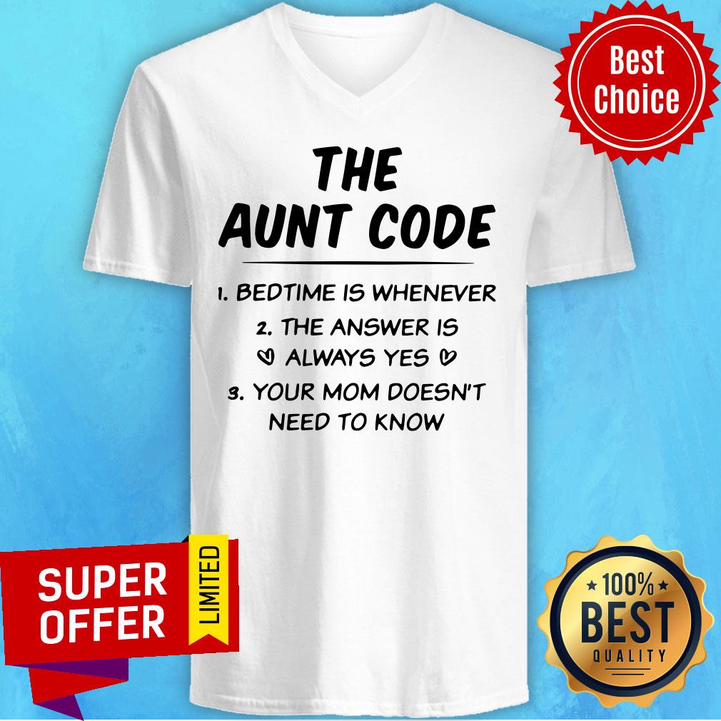 Official The Aunt Code Shirt - Image 4