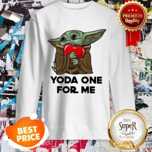 Alternative view of Nice Baby Yoda One For Me Star Wars Shirt