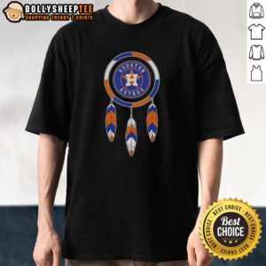 Top Native American Indians X Houston Astros Baseball T-Shirt