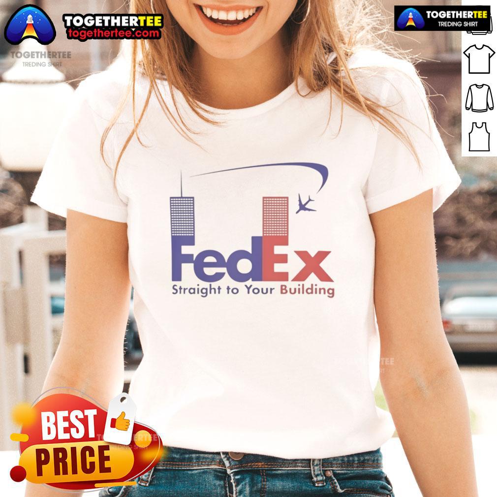 Official Fedex Straight To Your Building T-Shirt - Image 3