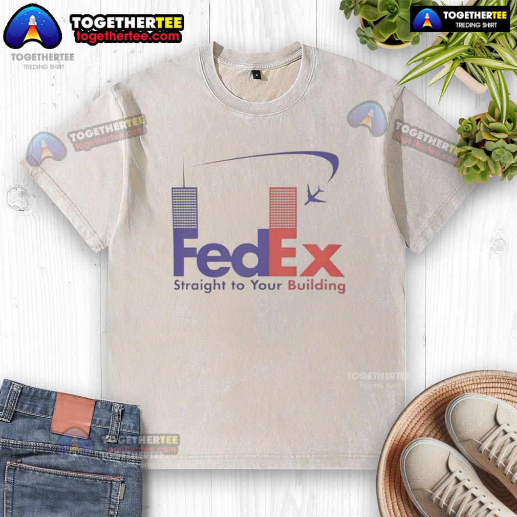 Official Fedex Straight To Your Building T-Shirt - Image 6