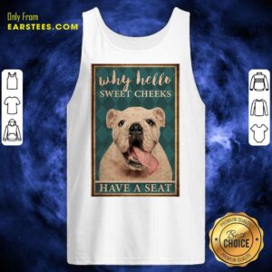 Alternative view of Nice Bulldog Why Hello Poster Shirt