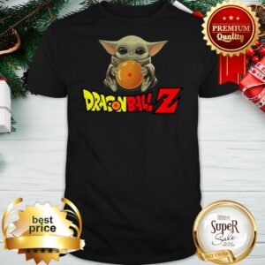 Star Wars Baby Yoda Hug Dragon Ball Z Mandalorian Shirt