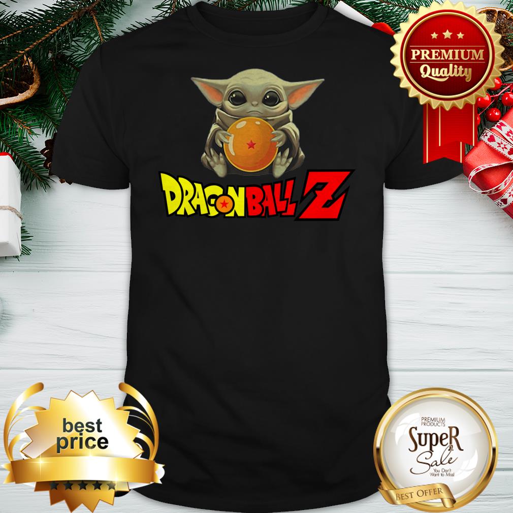 Star Wars Baby Yoda Hug Dragon Ball Z Mandalorian Shirt