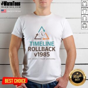 Official Timeline Rollback V1985 T-Shirt