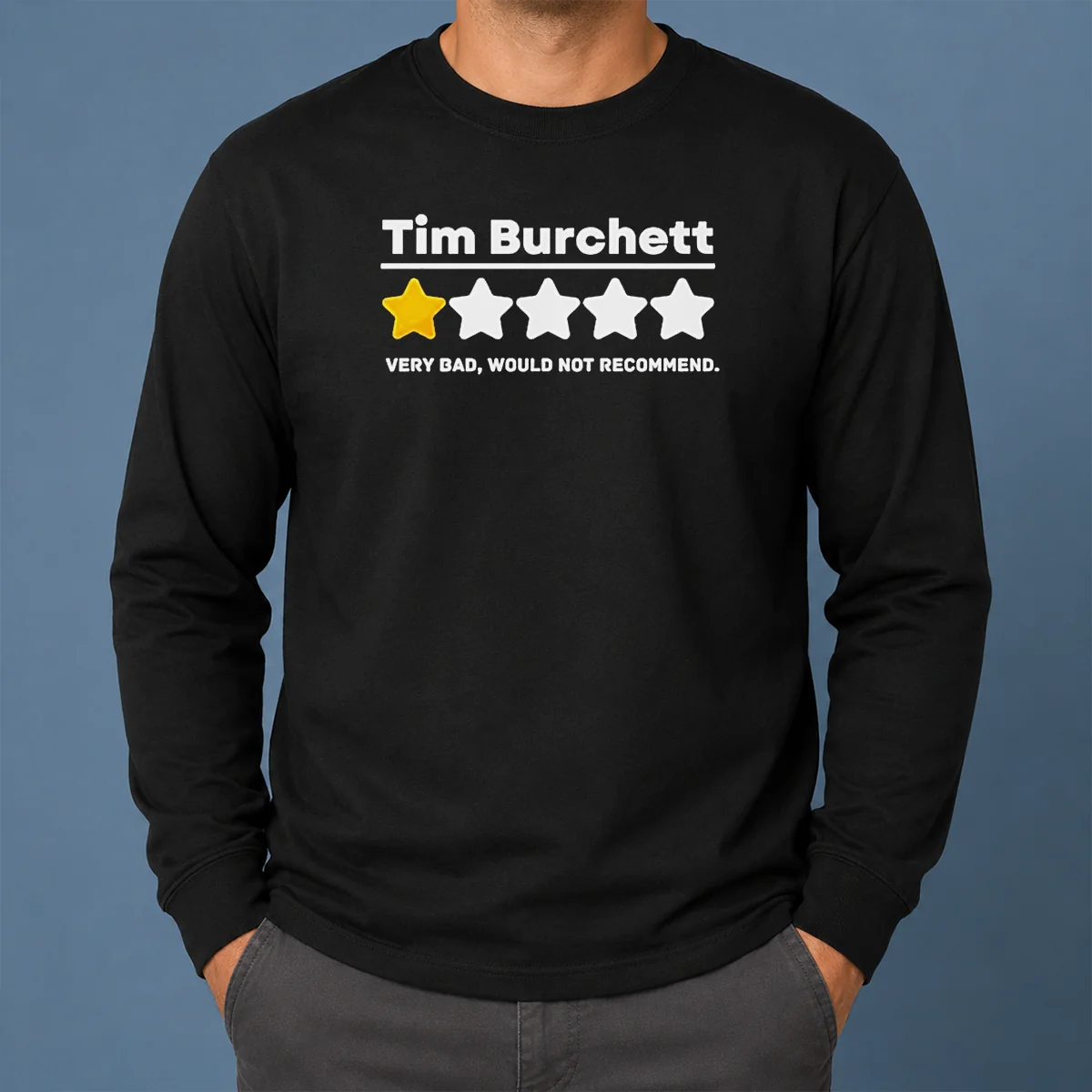 Pretty Tim Burchett 1 Star Very Bad Would Not Recommend Shirt - Image 6