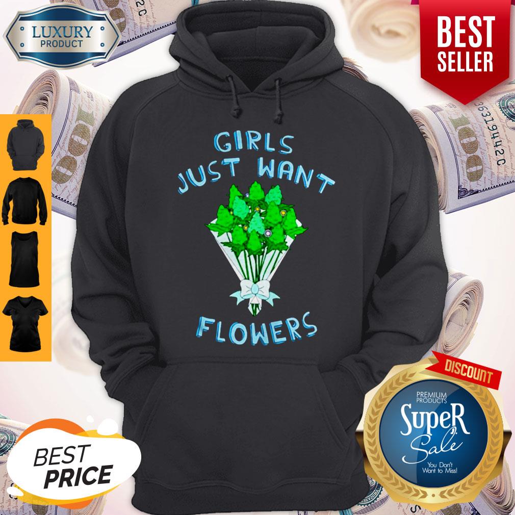 Awesome Girls Just Want Flowers Shirt - Image 4