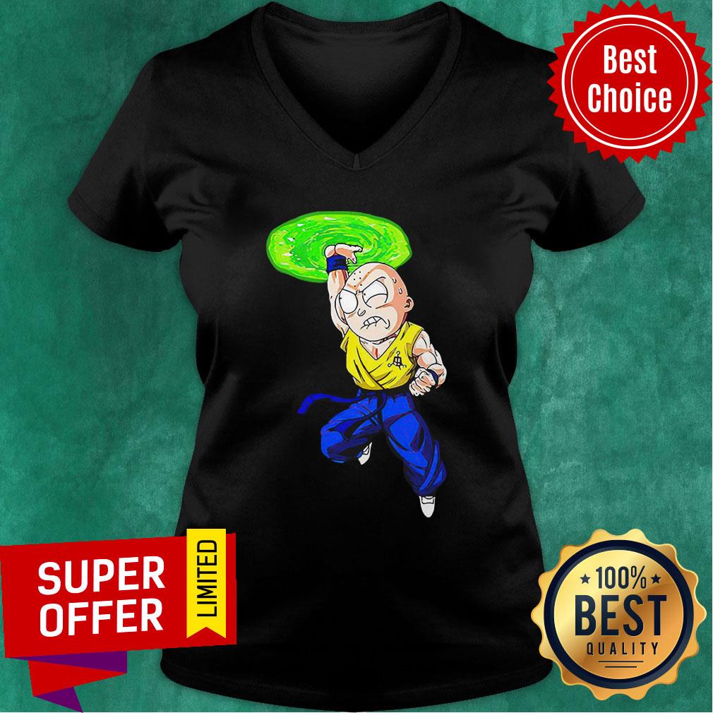 Nice Morty Krillin Dragon Ball Shirt - Image 3