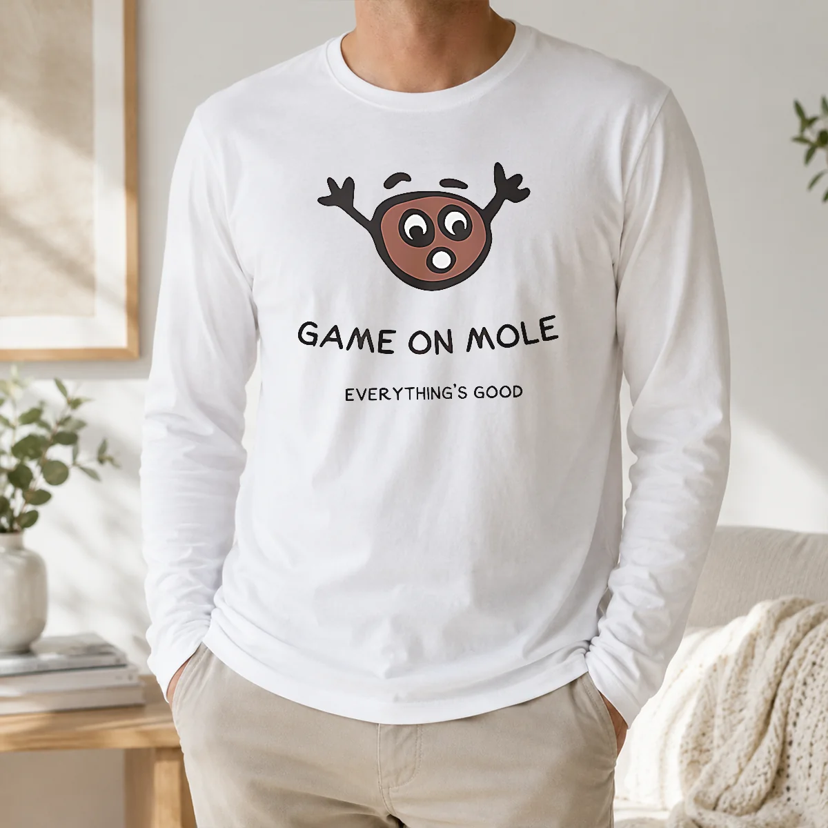 Funny Awesome Game On Mole Everything's Good Shirt - Image 5