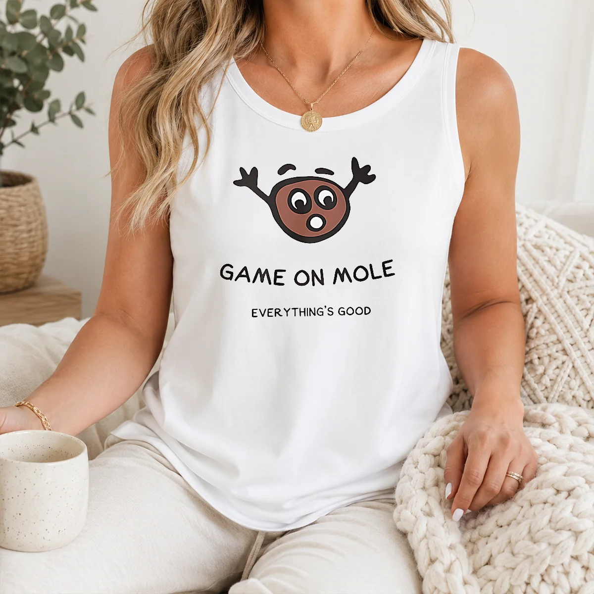 Funny Awesome Game On Mole Everything's Good Shirt - Image 3