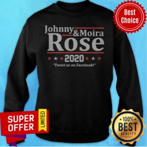 Alternative view of Top Johnny And Moira Rose 2020 Tweet Us On Facebook Shirt