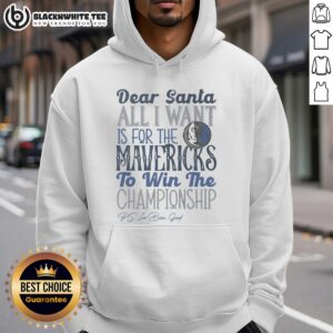 Alternative view of Awesome Dallas Mavericks All I Want For Christmas T-Shirt