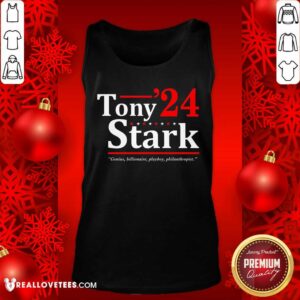 Alternative view of Tony Stark 2024 Genius Billionaire Playboy Philanthropist Shirt
