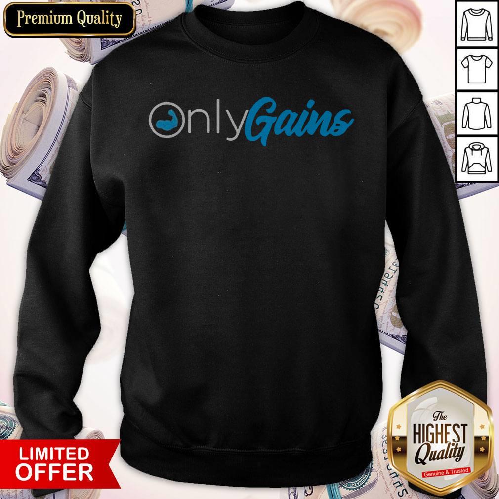 Official Strong Only Gains Shirt - Image 2