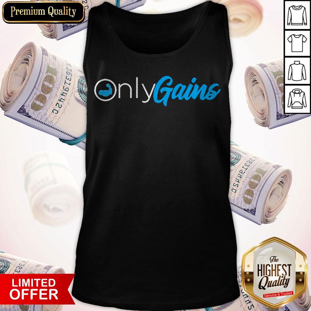 Official Strong Only Gains Shirt - Image 5