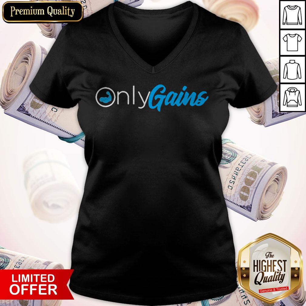 Official Strong Only Gains Shirt - Image 3