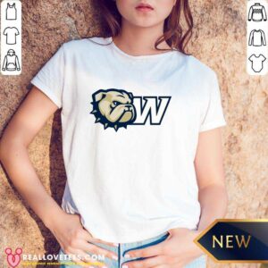 Alternative view of Dog Head W T-shirt