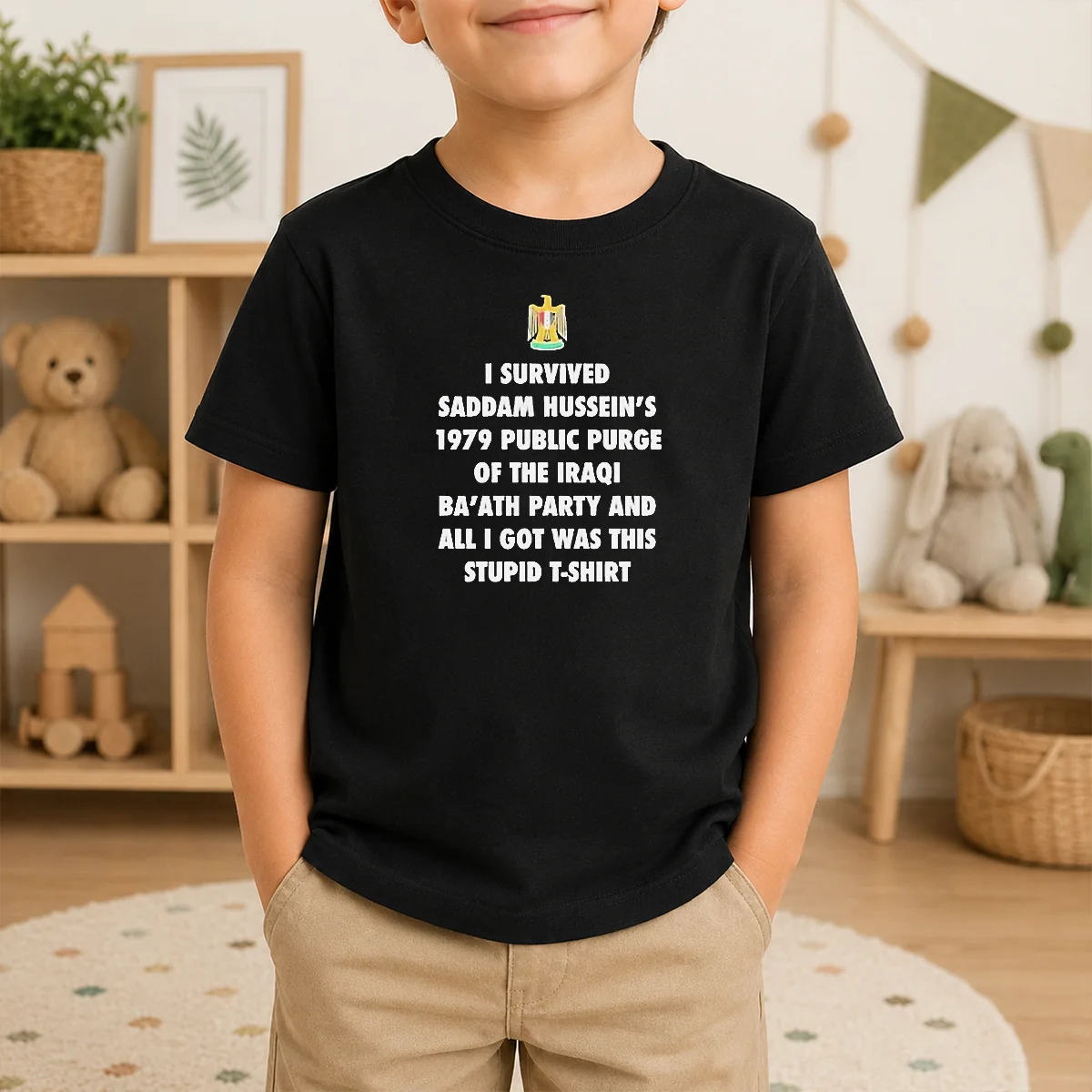 Hot Original I Survived Saddam Hussein's 1979 Public Purge Of The Iraqi Ba'Ath Party Shirt - Image 9