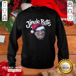 Alternative view of Pretty Jingle Betts Christmas Los Angeles MLBPA Licensed Shirt