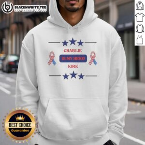 Alternative view of Good Charlie Kirk Is My Hero Star T-Shirt